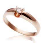 помолвочное кольцо классическое на заказ SGPP042